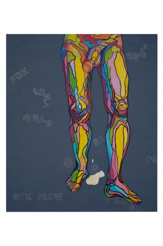 C6, olej, akryl na płótnie 100x120cm, 2019-2021