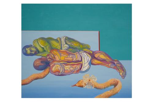 C11, olej, akryl na płótnie 100x120cm, 2019-2021