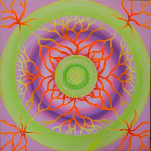 M21, akryl na płótnie 80x80 cm